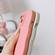 iPhone 14 Plus Wave Edge Silicone Phone Case - Pink