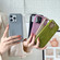 iPhone 14 Plus Car Painted Airbag TPU Phone Case - Silver