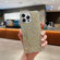 iPhone 14 Plus Glitter Sequins Epoxy TPU Phone Case - Gold iPhone 14 Plus Glitter Sequins Epoxy TPU Phone Case - Gold