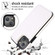 iPhone 14 Plus Double Buckle Phone Case  - White iPhone 14 Plus Double Buckle Phone Case  - White