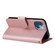 iPhone 14 Plus Multifunctional Horizontal Flip Leather Case with Three Card Slot  - Rose Gold