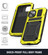 iPhone 14 Plus R-JUST Shockproof Waterproof Dust-proof Case with Holder  - Yellow iPhone 14 Plus R-JUST Shockproof Waterproof Dust-proof Case with Holder  - Yellow