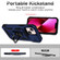 iPhone 14 Plus Sliding Camshield Holder Phone Case  - Blue