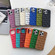 iPhone 14 Plus 3D Cube Weave Texture Skin Feel Phone Case - Orange