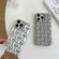 iPhone 14 Plus 3D Cube Weave Texture Skin Feel Phone Case - Orange