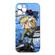 iPhone 14 Plus Oil Painting Pattern Glossy PC Phone Case - Jump in the Boat