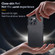 iPhone 14 Plus SULADA Carbon Fiber Textured Shockproof Metal + TPU Frame Case - Dark Green