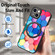 iPhone 14 Plus Colored Drawing Leather Back Cover Magsafe Phone Case - Colorful Cube
