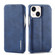 iPhone 14 Plus LC.IMEEKE Hon Ancient Series Flip Leather Phone Case  - Blue