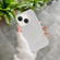 iPhone 14 Plus Shockproof Solid Color TPU Phone Case - White