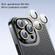 iPhone 14 Plus Ice Sense Heat Dissipation Electroplating PC Phone Case - Black