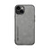 iPhone 14 Plus Skin Feel Magnetic Leather Back Phone Case - Light Grey