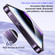 iPhone 14 Plus SULADA Electroplated Transparent Glittery TPU Phone Case - Black