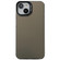 iPhone 14 Plus Semi Transparent Frosted PC Phone Case - Brown