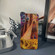 iPhone 14 Plus Precise Hole Oil Painting Pattern PC Phone Case - Architectural Painting