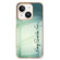 iPhone 14 Plus Electroplating Marble Dual-side IMD Phone Case - Smile