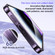 iPhone 14 Plus SULADA Electroplated Transparent Glittery TPU Phone Case - Silver