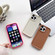 iPhone 14 Plus Shockproof Frame Frosted TPU Phone Case - Brown