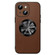 iPhone 14 Plus SULADA Microfiber Leather MagSafe Magnetic Phone Case - Brown