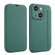 iPhone 14 Plus Imitate Liquid Skin Feel Leather Phone Case with Card Slots - Green