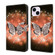 iPhone 14 Plus Crystal 3D Shockproof Protective Leather Phone Case - Crystal Butterfly