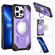 iPhone 14 Plus MagSafe Magnetic Holder Phone Case - Dark Purple