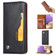 Samsung Galaxy A53 5G Knead Skin Texture Leather Phone Case - Black