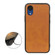 Samsung Galaxy A53 5G Two-color Cowhide Texture Phone Case - Brown