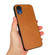Samsung Galaxy A53 5G Two-color Cowhide Texture Phone Case - Brown