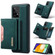 Samsung Galaxy A53 5G DG.MING M2 Series 3-Fold Multi Card Bag Phone Case - Green