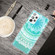 Samsung Galaxy A53 5G Gradient Lace Transparent TPU Phone Case - Green White