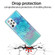 Samsung Galaxy A53 5G Gradient Lace Transparent TPU Phone Case - Purple Blue Red