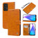 Samsung Galaxy A53 5G Oil Wax Texture Leather Phone Case - Yellow