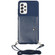 Samsung Galaxy A53 5G Crossbody Lanyard Wallet Card Bag Phone Case - Dark Blue