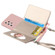Samsung Galaxy A53 5G Crossbody Lanyard Wallet Card Bag Phone Case - Pink