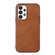 Samsung Galaxy A53 5G Cowhide Texture PU Phone Case - Brown