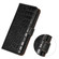 Samsung Galaxy A53 5G Crocodile Top Layer Cowhide Leather Phone Case - Black