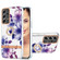 Samsung Galaxy A53 5G Ring IMD Flowers TPU Phone Case - Purple Begonia