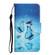 Samsung Galaxy A53 5G Painted Pattern Horizontal Flip Leather Phone Case - Flying Butterfly
