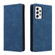 Samsung Galaxy A53 5G Simple Suction Closure Leather Phone Case - Blue