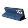 Samsung Galaxy A53 5G Simple Suction Closure Leather Phone Case - Blue