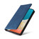 Samsung Galaxy A53 5G Simple Suction Closure Leather Phone Case - Blue