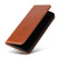 Samsung Galaxy A53 5G Fierre Shann PU Genuine Leather Texture Leather Phone Case - Brown