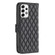 Samsung Galaxy A53 5G Diamond Lattice Wallet Leather Flip Phone Case - Black