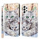 Samsung Galaxy A53 5G 3D Painted Leather Phone Case - Two Loving Cats