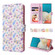 Samsung Galaxy A53 5G Bronzing Painting RFID Leather Case - Pansies