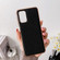 Samsung Galaxy A53 5G Nano Electroplating Cross Texture Genuine Leather Phone Case - Black