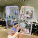 Samsung Galaxy A53 5G Color Butterfly Glitter Epoxy TPU Phone Case - Pink