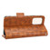 Samsung Galaxy A53 5G Symmetrical Triangle Leather Phone Case - Brown