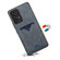 Samsung Galaxy A53 5G Denior PU Back Cover Card Slot Holder Phone Case - Grey
